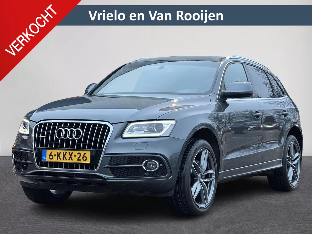 Audi Q5 2.0 TFSI quattro S Edition ACC | Navi | Stoelverw. | Trekhaak | Camera | Leer/Alcantara ( Vestiging - Nieuwegein )