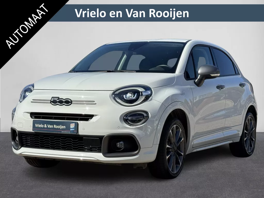 Fiat 500 X Cross 1.5 Hybrid Sport | Automaat | Clima | ACC | Navi | LED-lichtpakket | PDC | ( Vestiging - Nieuwegein )