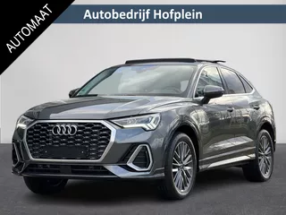 Audi Q3 Sportback 35 TFSI Automaat S Edition | 19" Lichtmetalen Velgen | Airco | Panorama-schuifdak |  Audi sound system | Navigatie| Audi virtual cockpit | Lederen Bekleding | S Line exterieur( Vestiging - Vianen Tel: 0347-371248 )