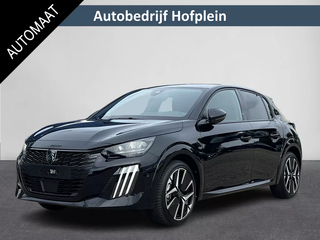 Peugeot 208 1.2 Hybrid 145 PK e-DCS6 GT | Apple Carplay/Android Auto | Camera | Cruise Control | LED Verlichting | Half-Leer | Parkeer Sensoren | 17&quot;Lichtmetalen velgen | Keyless Entry ( Vestiging - Vianen )
