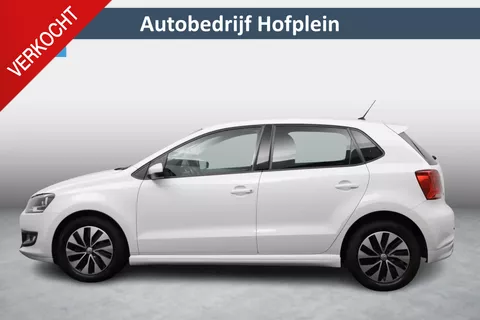 Volkswagen Polo 1.0 BlueMotion Edition 95PK | Navigatie | Airco-Ecc | Cruise | LM-Velgen ( Vestiging - Vianen Tel: 0347-371248 )