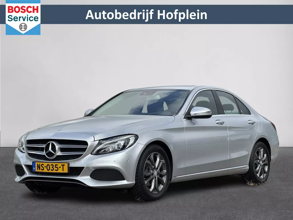 Mercedes-Benz C-klasse 180 Prestige Automaat Navigatie | LED Verlichting | Panoramaschuifdak, Elektrisch | Stoelverwarming | PDC | Automatische Airco | 17&quot;Lmv | Halfleer | Sportstoelen ( Vestiging - Vianen Tel: 0347-371248 )